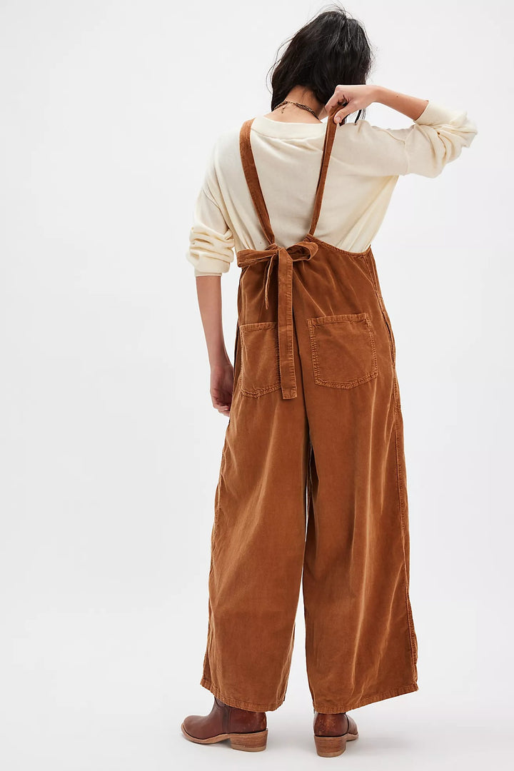 Free People We The Free Freebird Cord Jumpsuit