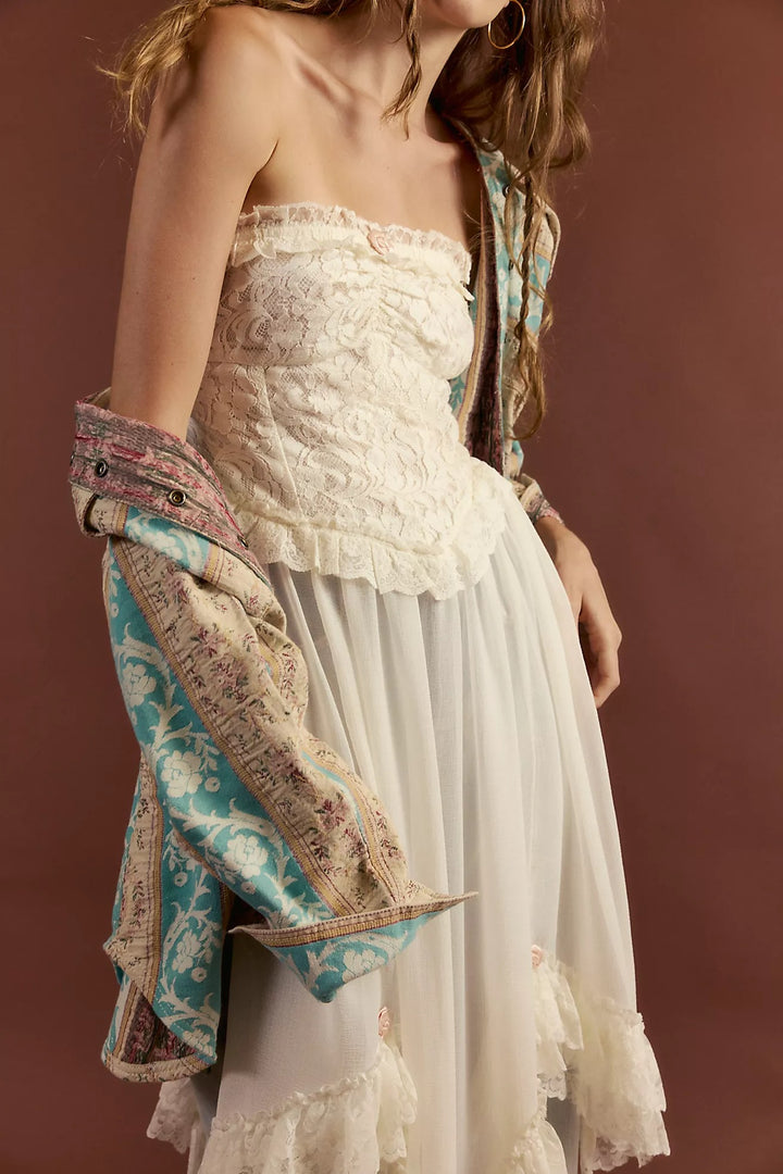 Free People Jocelyn Maxi Tunic Top