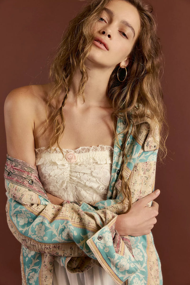 Free People Jocelyn Maxi Tunic Top