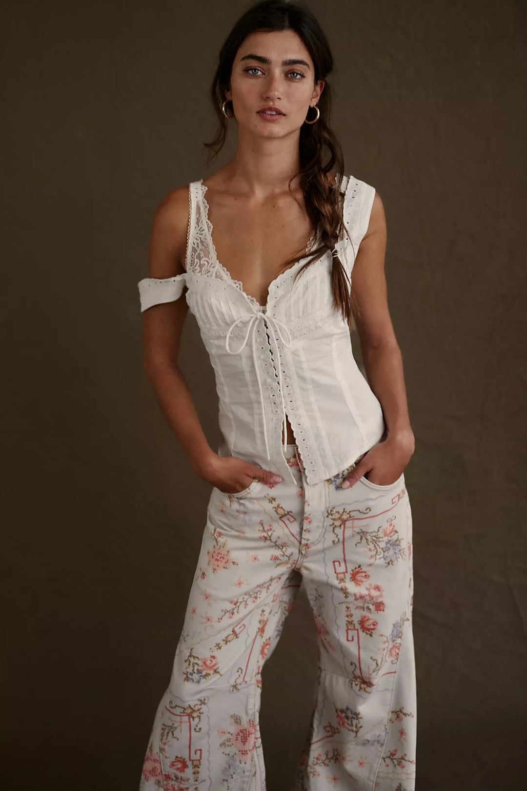 Free People Love Me Not Tank Top