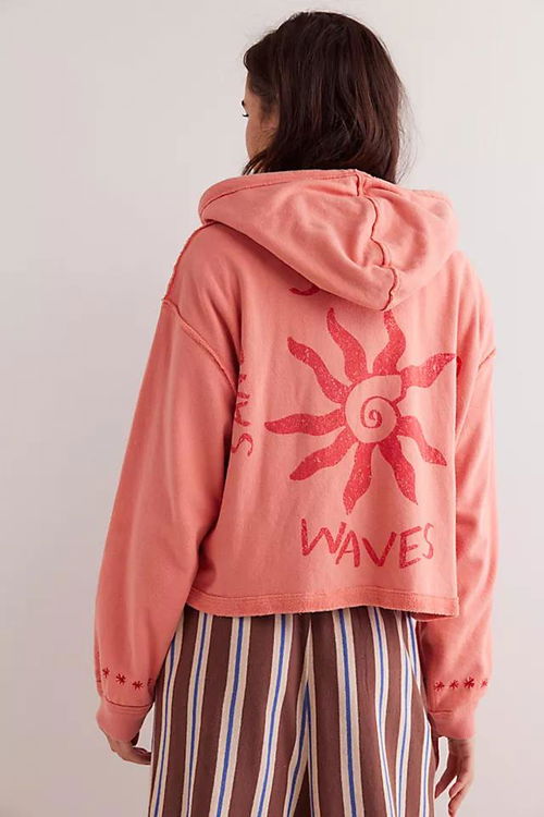 Free People We The Free Mermaid Hoodie Jacket Top