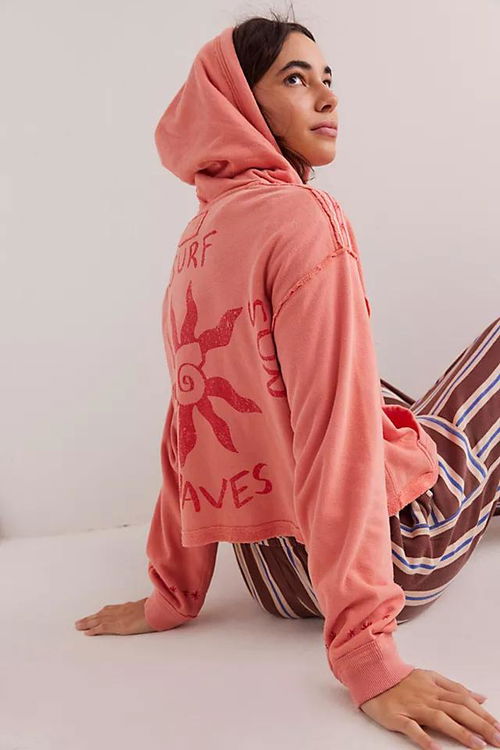 Free People We The Free Mermaid Hoodie Jacket Top