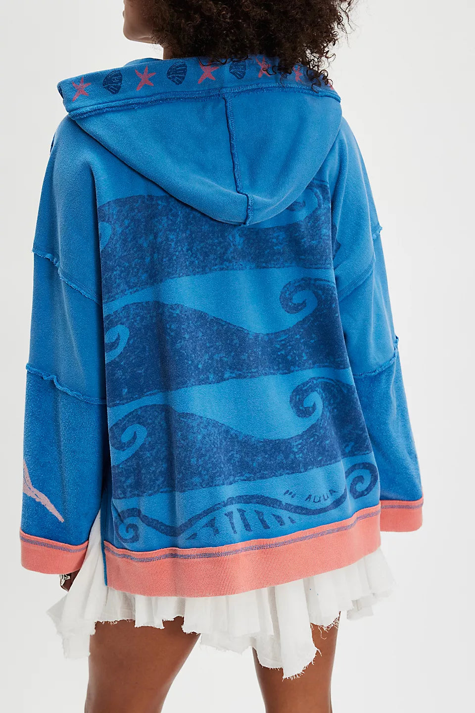 Free People We the Free Seashell Cardi Cropped Jacket Top