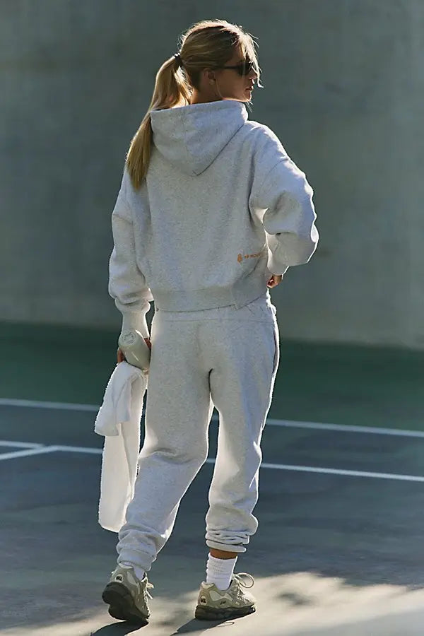 Free People Fp Movement Undefeated Hoodie Cropped Top