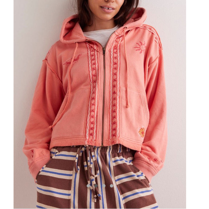 Free People We The Free Mermaid Hoodie Jacket Top