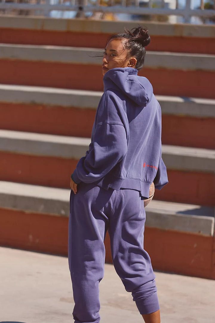 Free People FP Movement Undefeated Hoodie Top & Pants Set