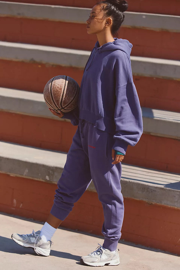 Free People FP Movement Undefeated Hoodie Top & Pants Set