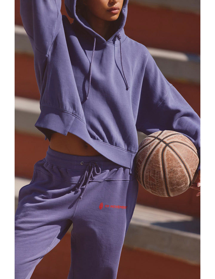 Free People FP Movement Undefeated Hoodie Top & Pants Set