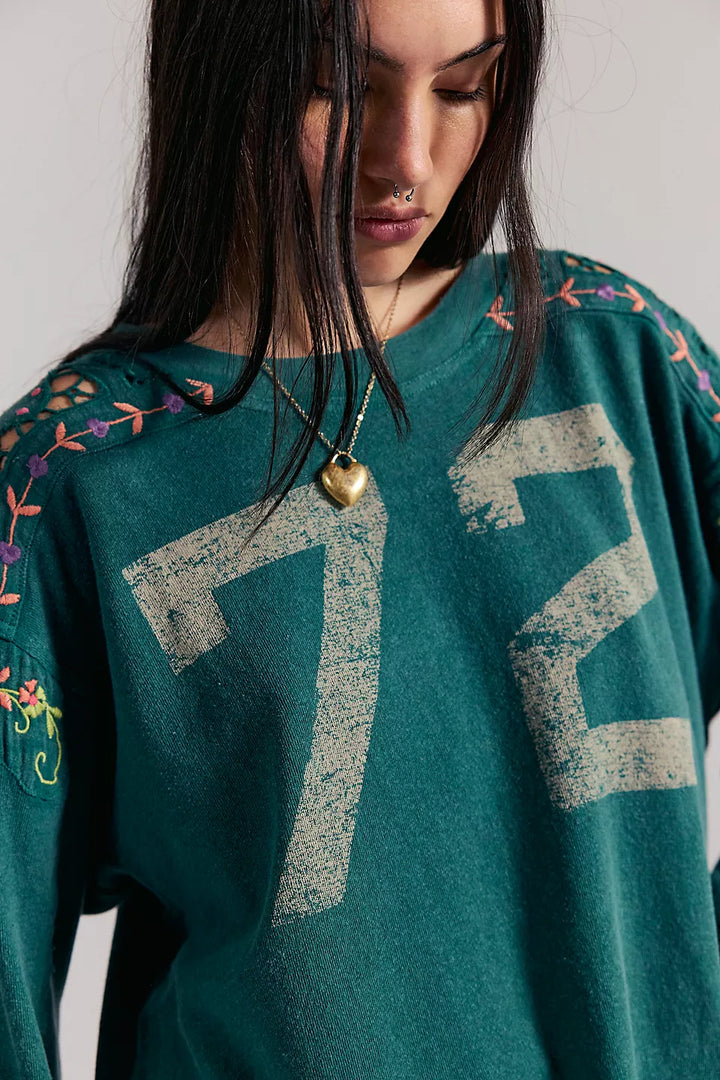 Free People We The Free Lilith Tee Tunic Top