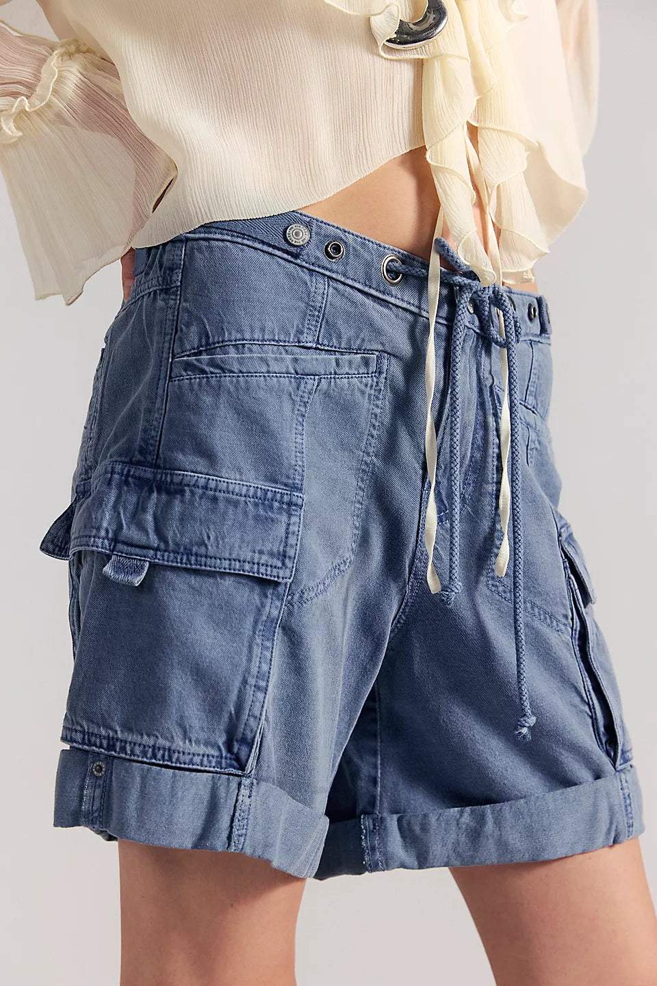 Free People Frankie Washed Shorts