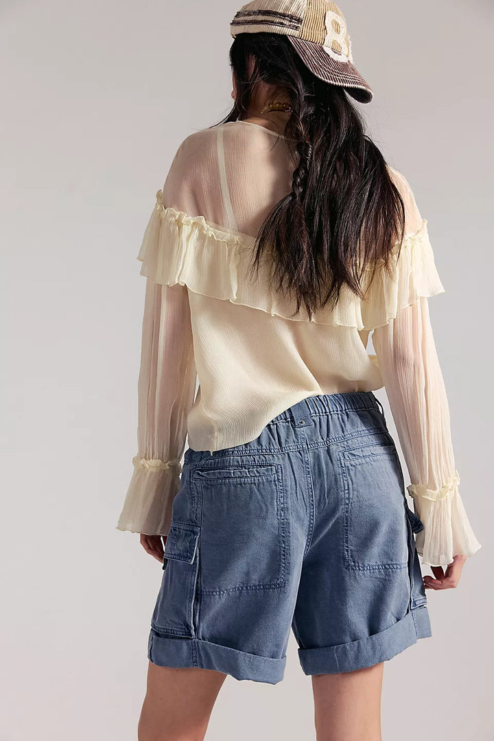 Free People Frankie Washed Shorts