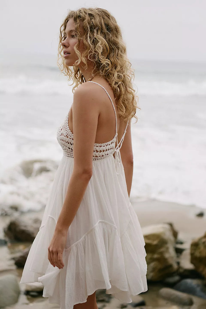 Free People Free-Est Sandoll Cotton Mini Dress