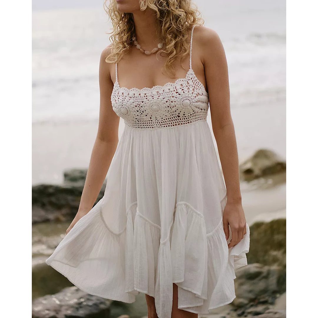 Free People Free-Est Sandoll Cotton Mini Dress
