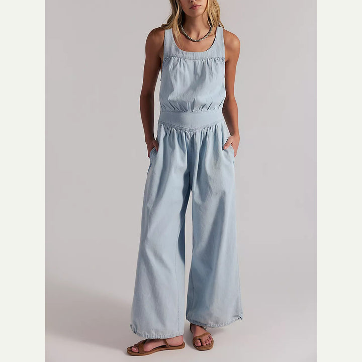Free People We The Free Vintage Heirloom One-Piece Jumpsuit