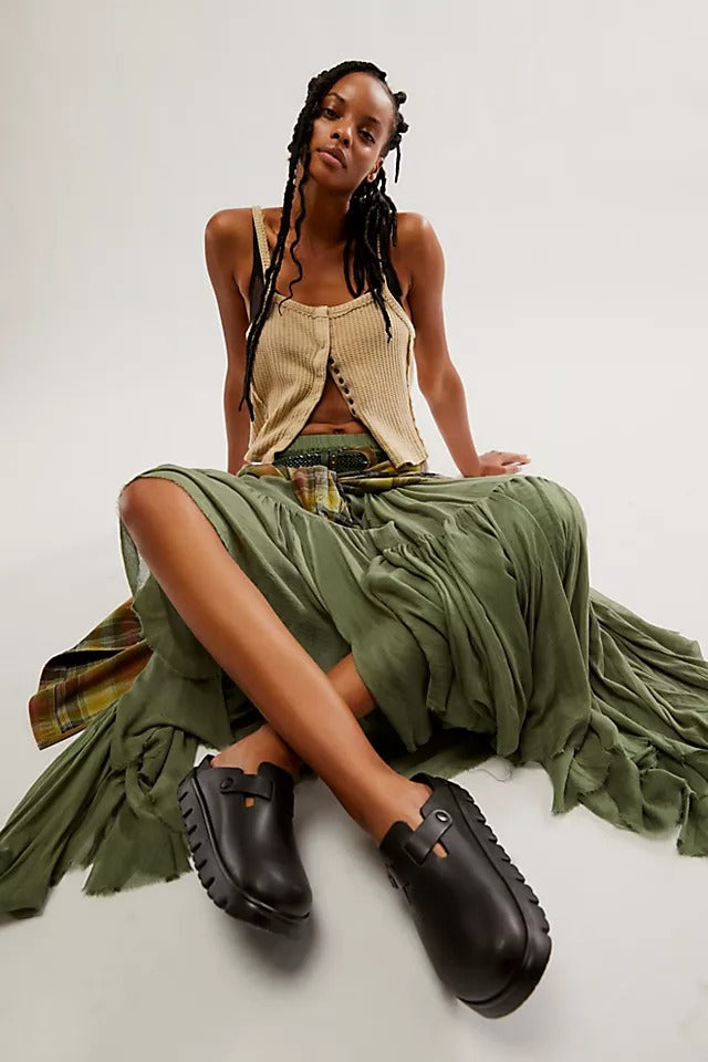 Free People FP One Clover Midi Skirt