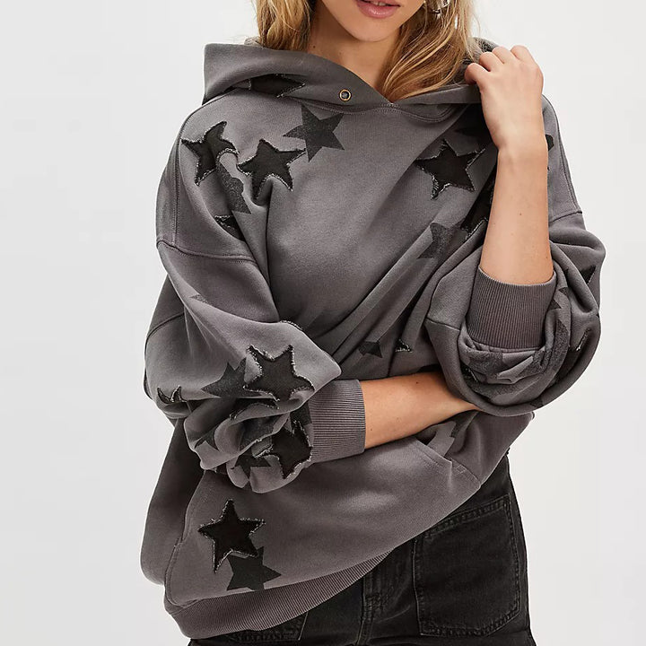 Free People We The Free Cosmic Comfort Sweatshirt Hoodie Top