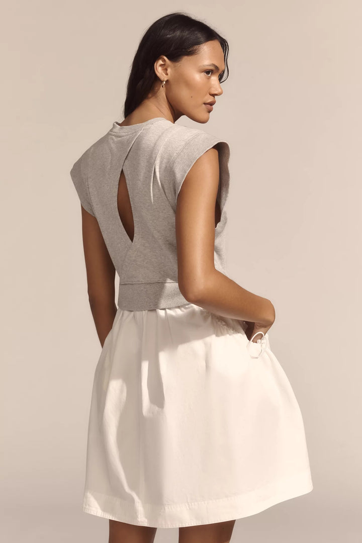 By Anthropologie Daily Practice Gardenia Babydoll Mini Dress