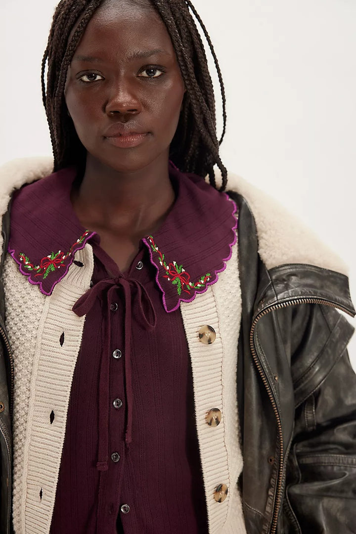 Free People Juniper Long Sleeve Cardi Top