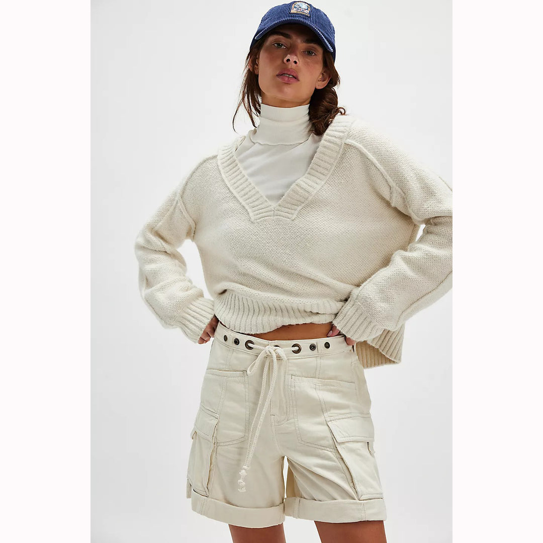 Free People Frankie Washed Shorts