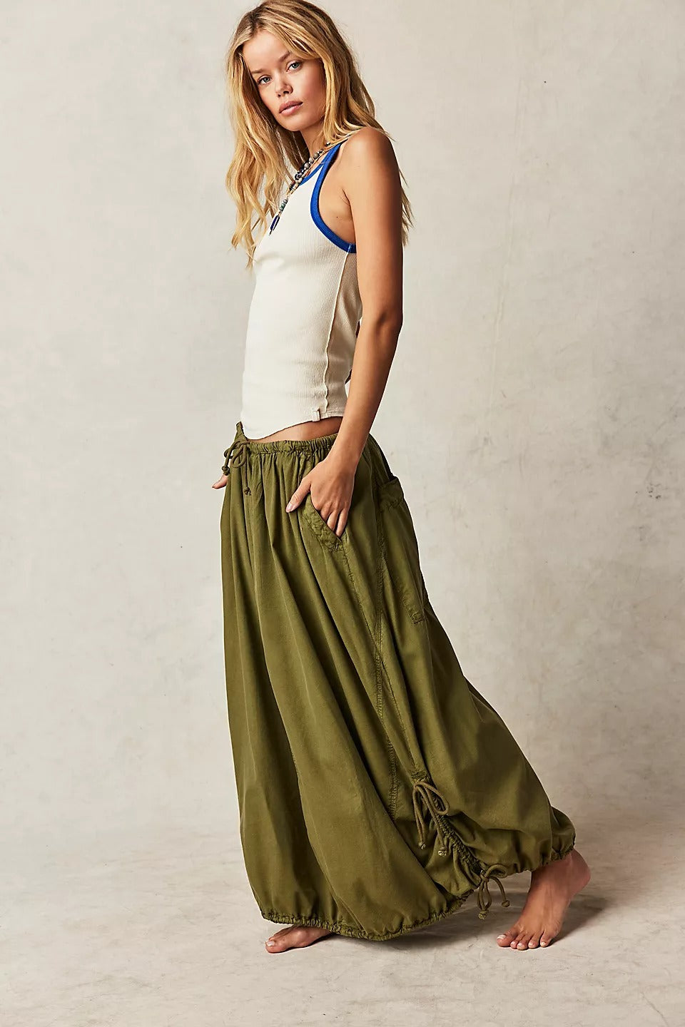 Free People Picture Perfect Parachute Skirt