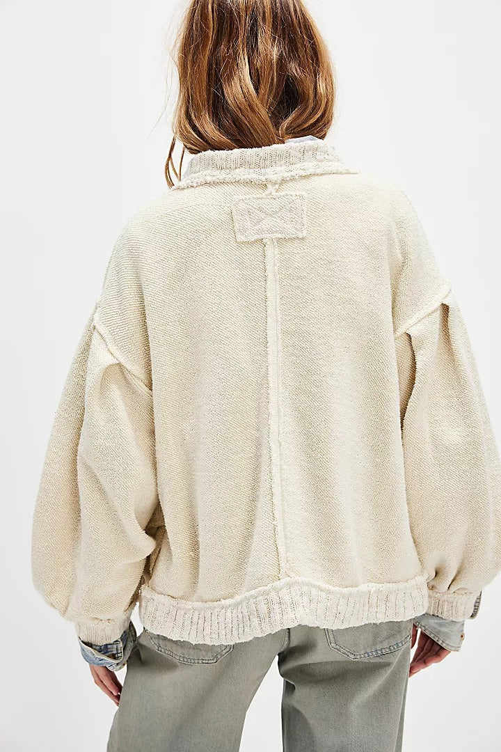 Free People We The Free Cute In This Cardi Jacket Top