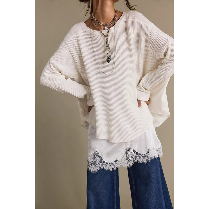 Free People FP One Blake Thermal Tunic Top
