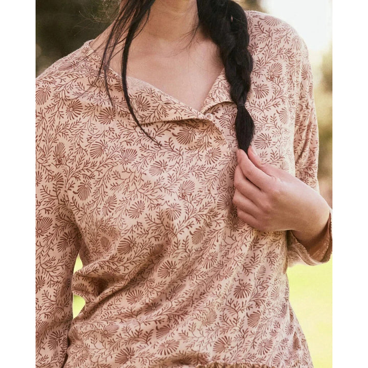 The Great The Sleep Henley Shirt Top