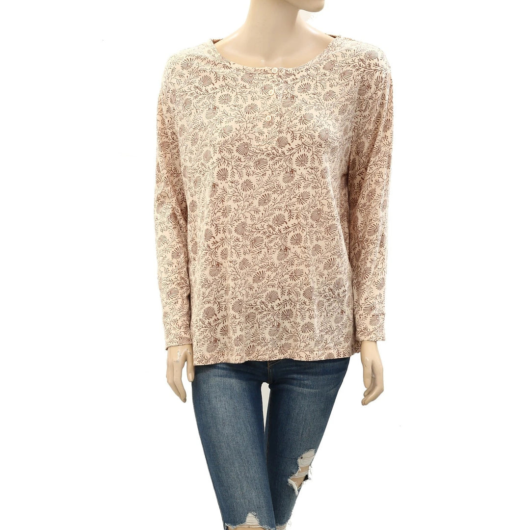 The Great The Sleep Henley Shirt Top