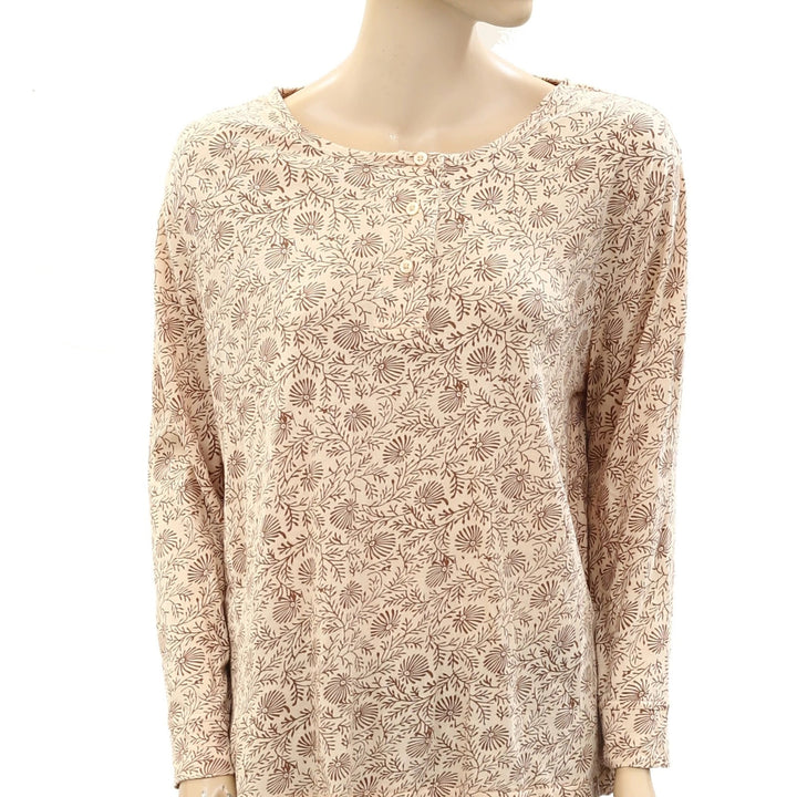 The Great The Sleep Henley Shirt Top