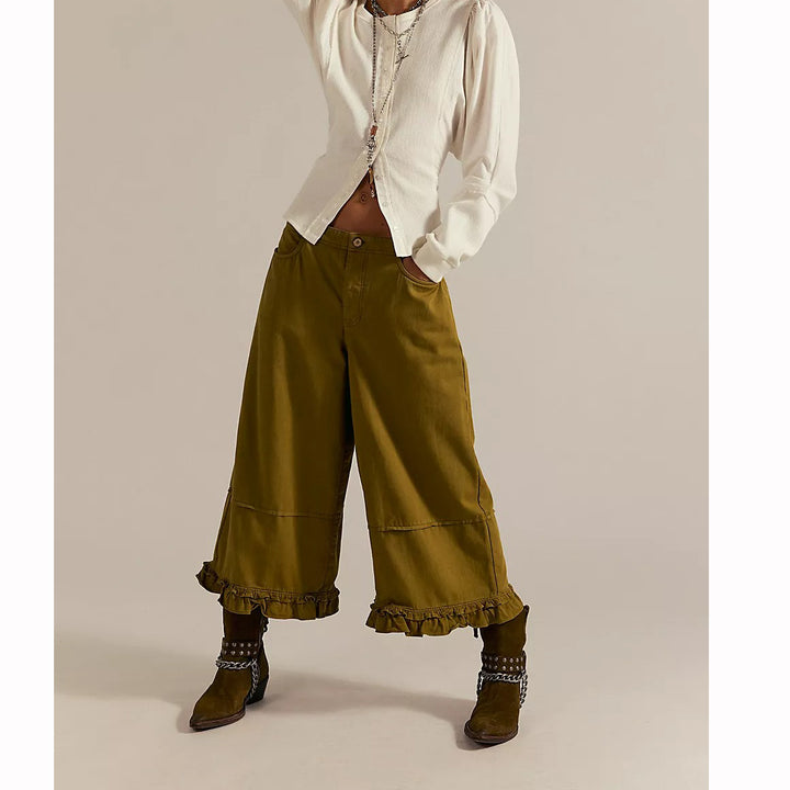 Free People We The Free Love Me Not Bloomer Jeans Pants