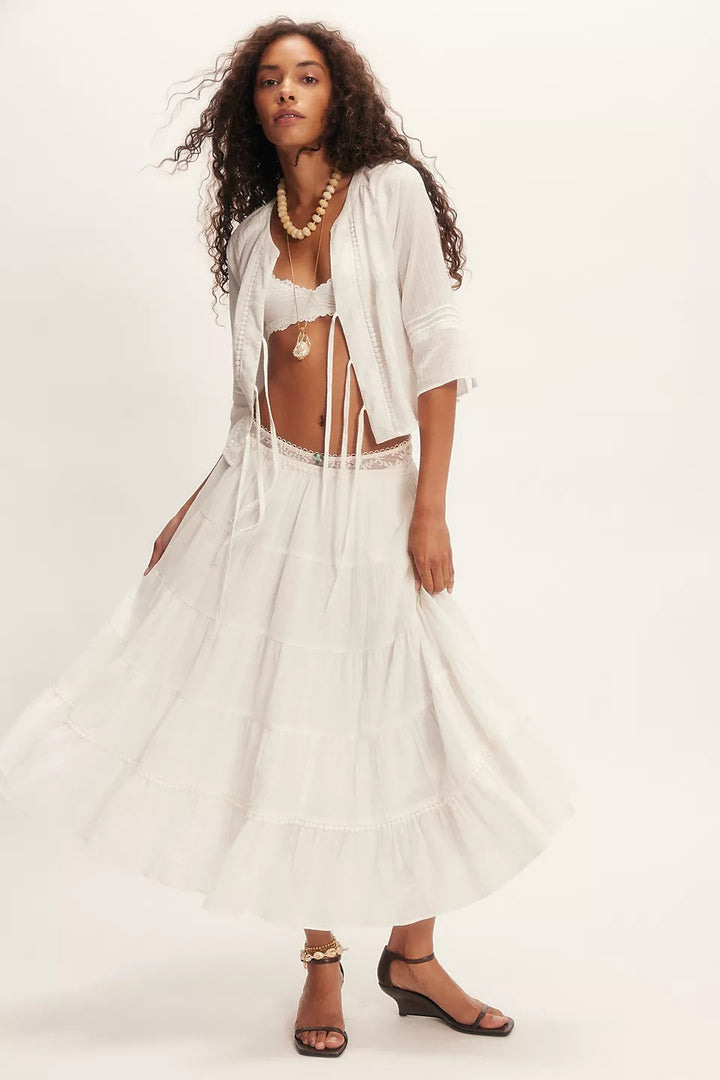 Free People Bright Side Maxi Skirt