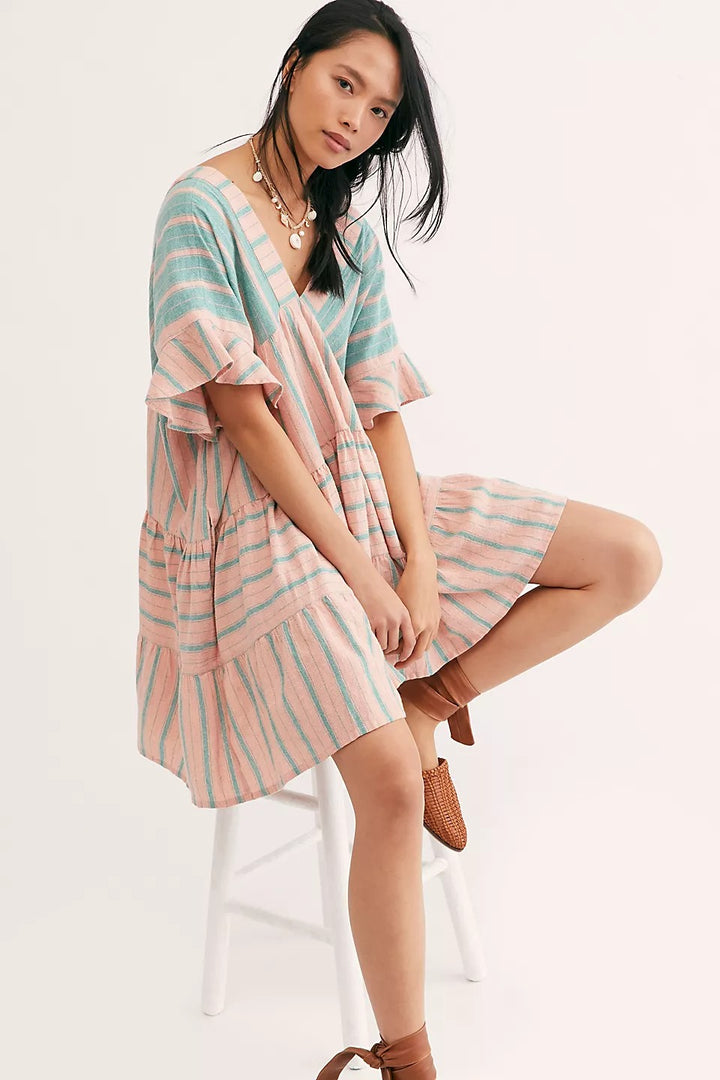 Free People Everyday Living Oversized Tunic Dress