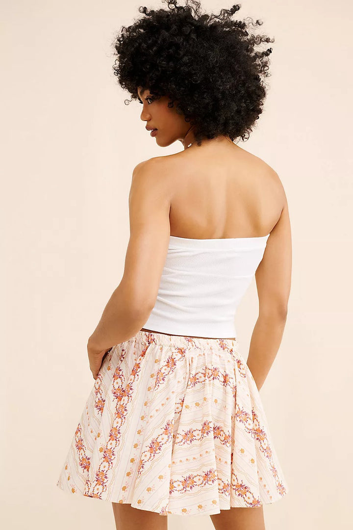 Free People Gaia Printed Mini Skirt