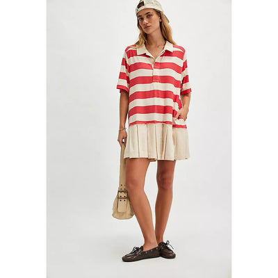 Free People Lucas Mini T-Shirt Dress