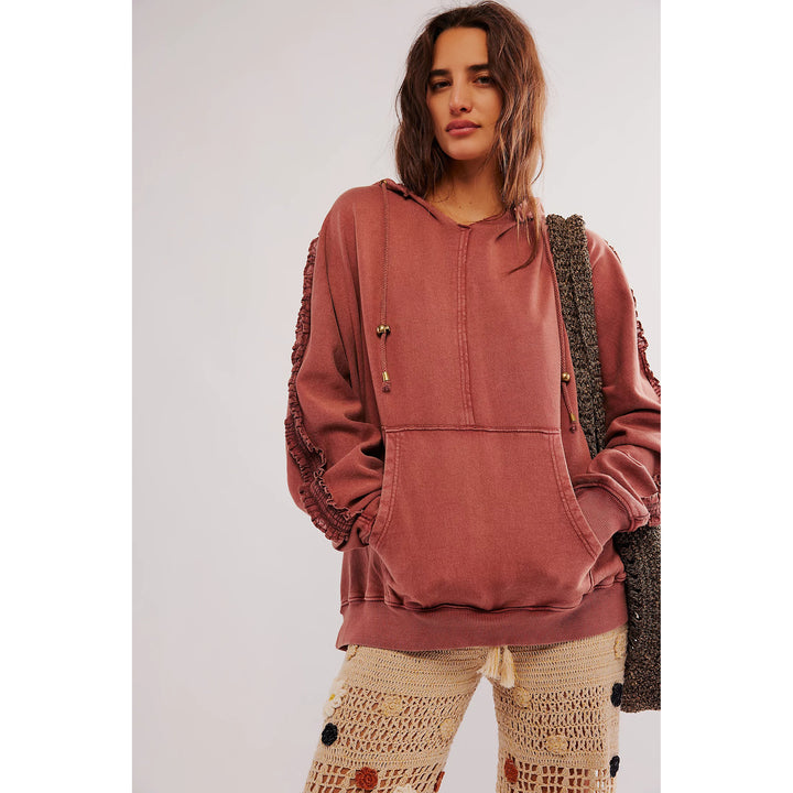 Free People FP Movement XOXO Hoodie Sweatshirt Top