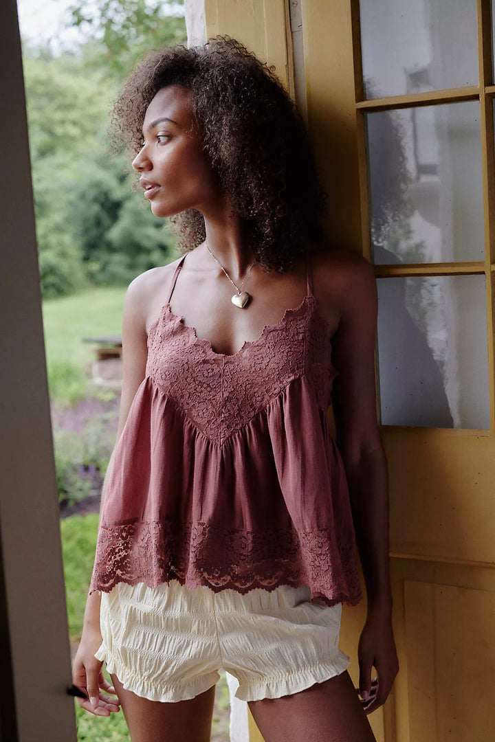 Intimately Free People Fiona Cami Blouse Top