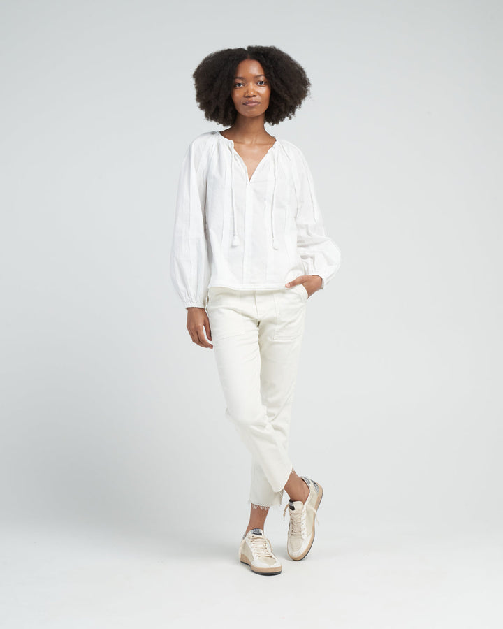 Ulla Johnson Juliette Cotton Blouse Top