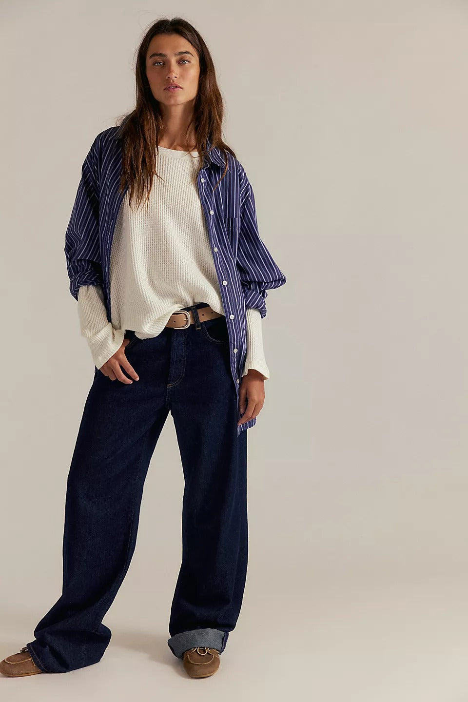 Free People FP One Blake Thermal Tunic Top