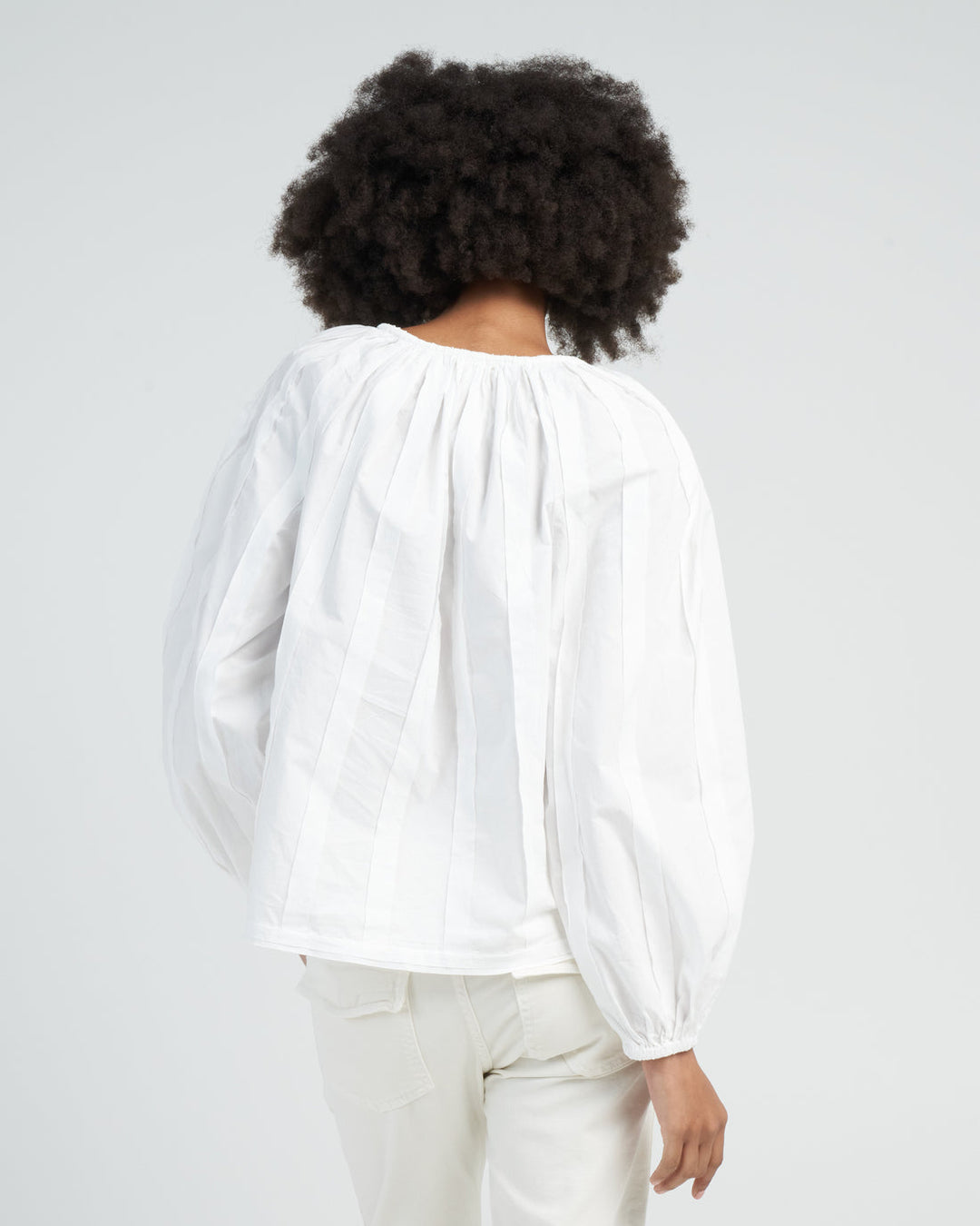 Ulla Johnson Juliette Cotton Blouse Top