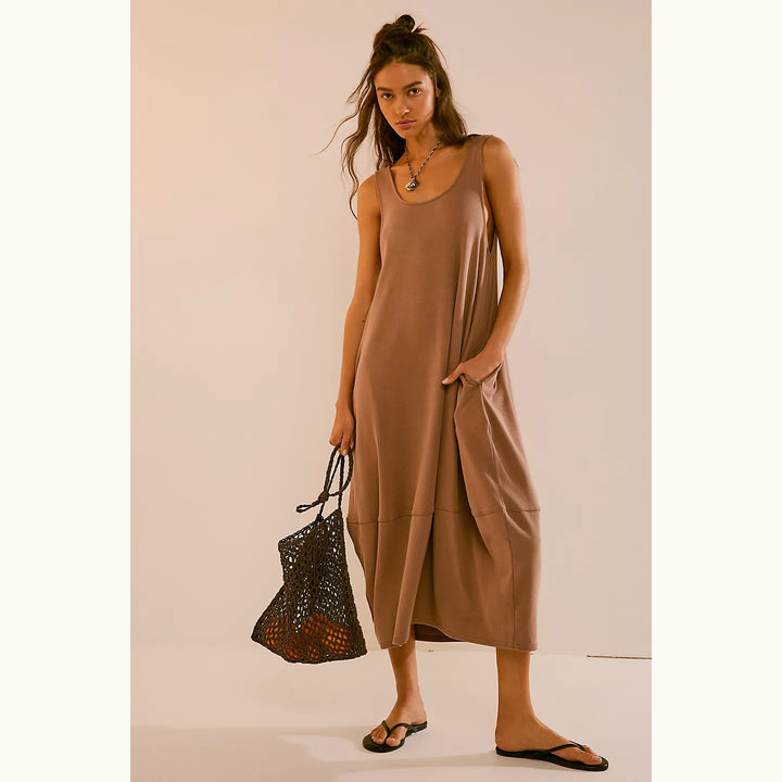 Free People Free-est Perth Barrel T-shirt Midi Dress
