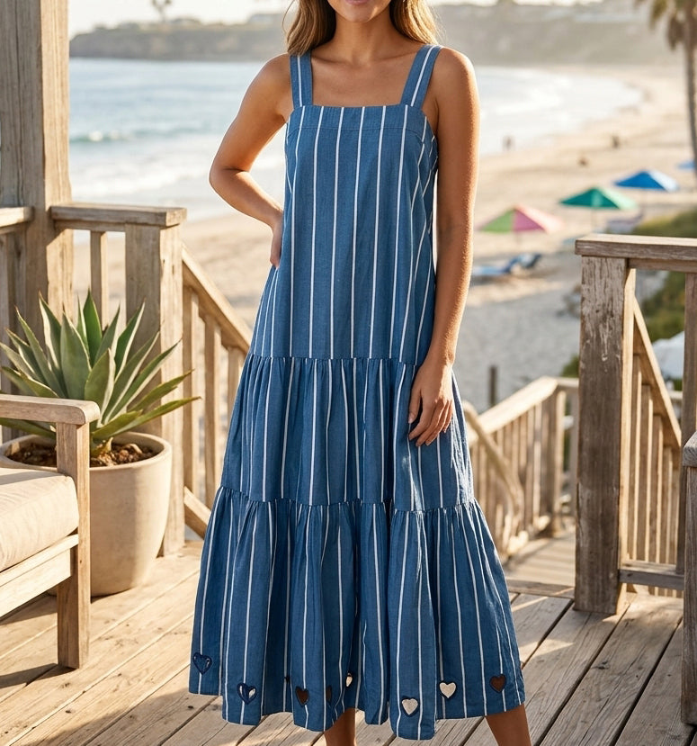 Kerri Rosenthal Tailor Stripe Dress