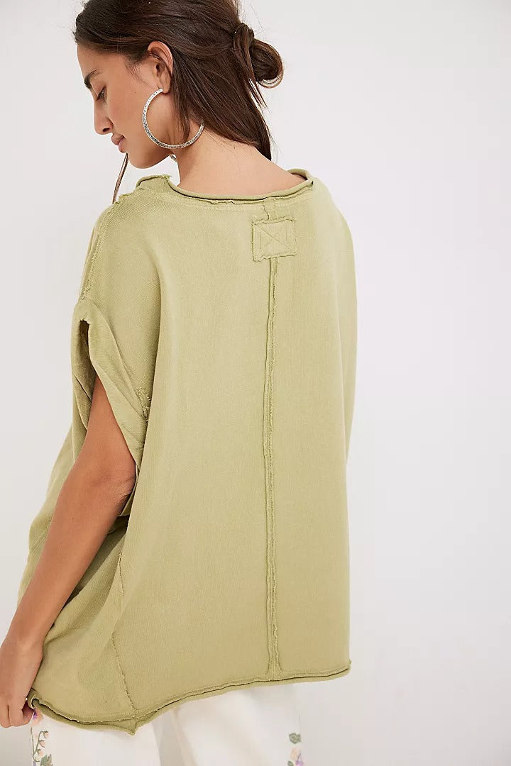 Free People We The Free Saffron Tee Tunic Top