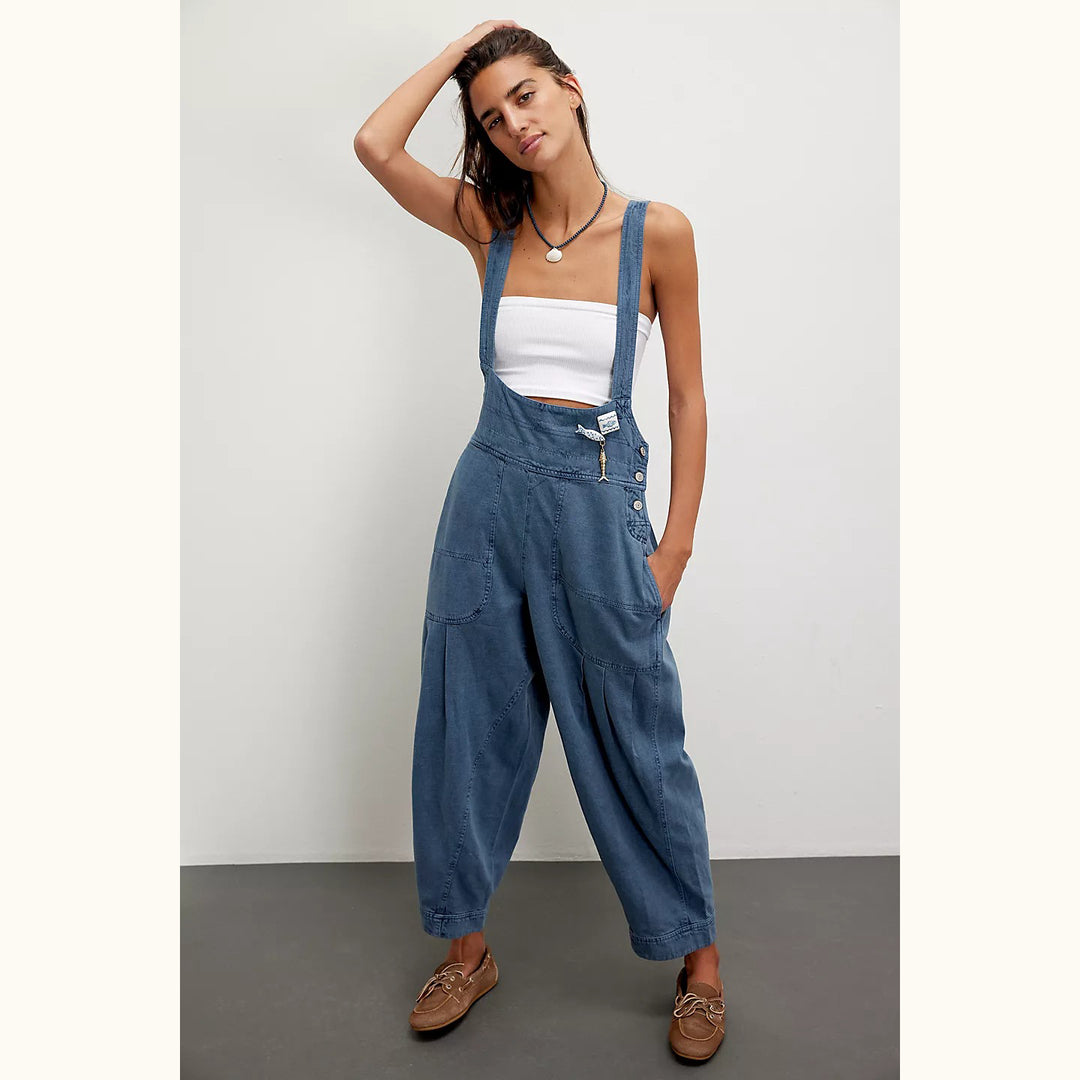 Free People We The Free Felix Tapered Overalls Jumpsuit