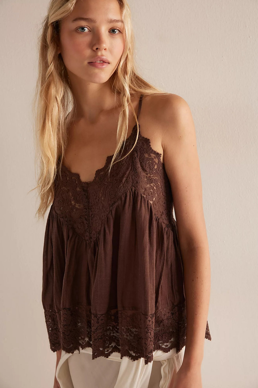 Intimately Free People Fiona Cami Blouse Top