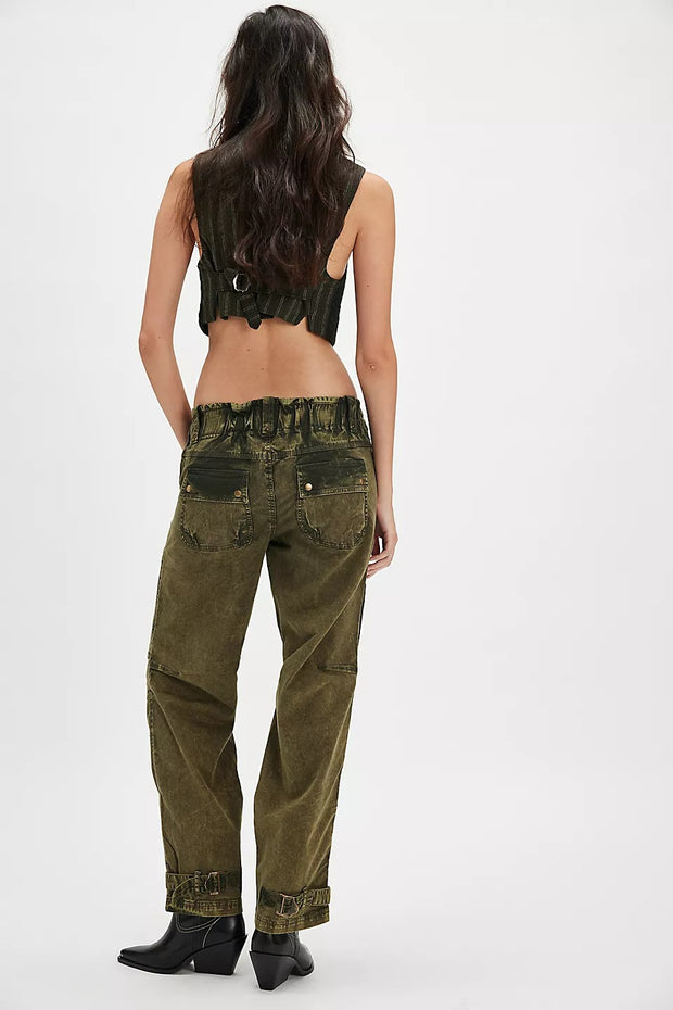 Free People We The Free Can't Compare Slouch Cargo Pants