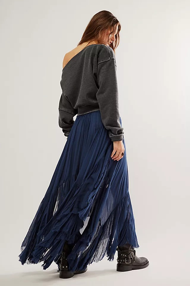 Free People FP One Clover Midi Skirt