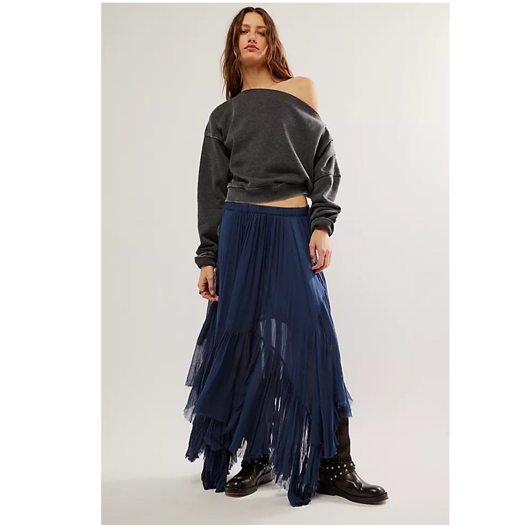 Free People FP One Clover Midi Skirt