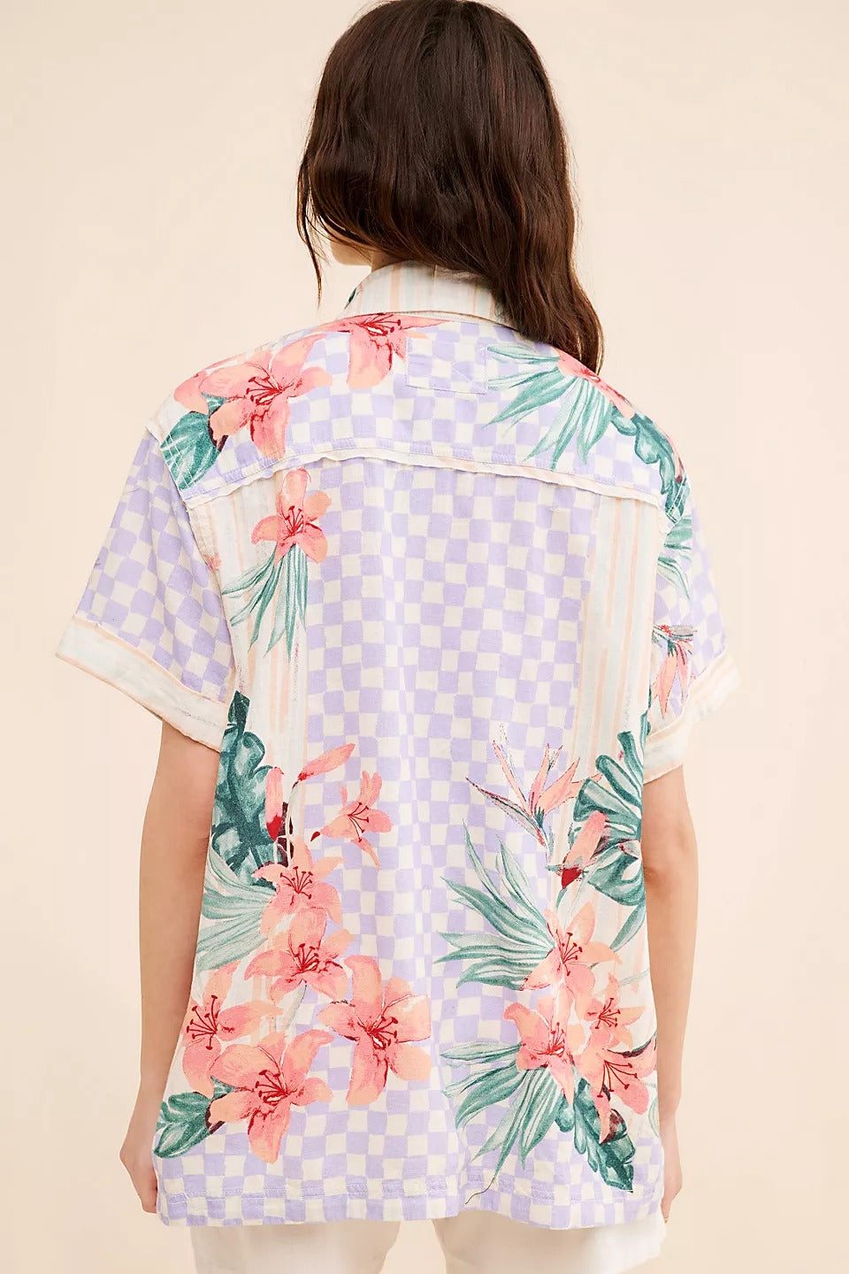 Free People We The Free Retro Tropics Shirt Top