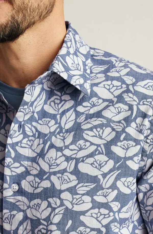 Bonobos Stretch Riviera Short Sleeve Men's Shirt