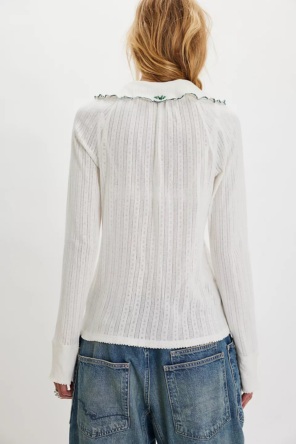 Free People Juniper Long Sleeve Cardi Top